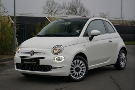 Fiat 500 - 1.2 Lounge 2016 Facelift Panoramadak Wit - 1