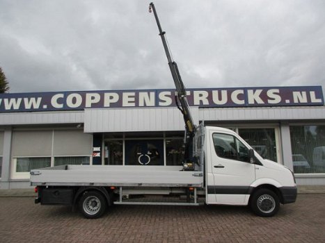 Volkswagen Crafter - 2.0 TDI 163 PK Open laadbak met kraan - 1