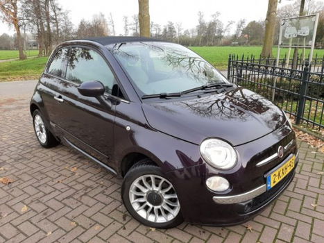 Fiat 500 - 500C 0.9 76PK Twin Air Cabrio Half-Leder Airco Parkeersens - 1