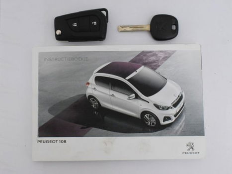 Peugeot 108 - 1.0 68pk 5 Deurs TOP | SCHUIFDAK | BLUETOOTH | AIRCO | CRUISE CONTROL| - 1