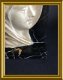 Mooie art deco madonna op marmer :A. Trefoloni - 6 - Thumbnail