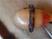 Handgemaakte leren polsband Afrika 35 - 1 - Thumbnail
