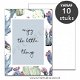 Zomer quote kaarten smell the flowers A6 - 10 stuks - 4 - Thumbnail
