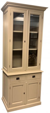 Buffetkast Dronten grijsbeige 100 x 50/40 x 240cm
