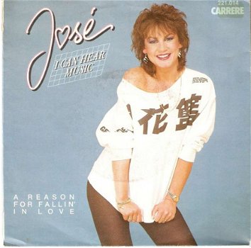 singel José - I can hear music / A reason for fallin’ in love - 1
