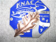 K.N.A.C Auto schildje.