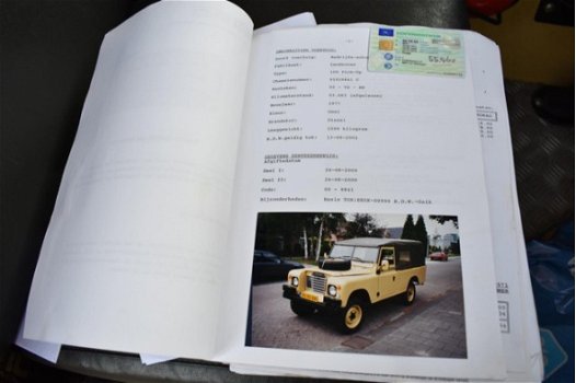 Land Rover 109 - '77 Wegen Belasting Vrij 6 Persoons - 1