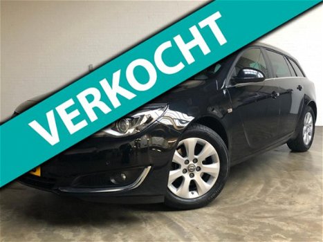 Opel Insignia Sports Tourer - 1.6 Turbo 170PK Ecc Navi Virtual cockpit Stoel en Stuur Verwarm RIJKLA - 1