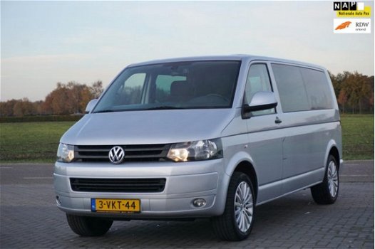 Volkswagen Transporter - 2.0 TDI L2H1 DC Trendline TREKHAAK NAVIGATIE 180 PK - 1