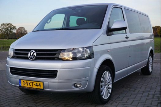 Volkswagen Transporter - 2.0 TDI L2H1 DC Trendline TREKHAAK NAVIGATIE 180 PK - 1