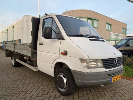 Mercedes-Benz Sprinter - 412 D Xlang / open laadbak / dubb- lucht / APK TOT 04-2020 / NAP - 1