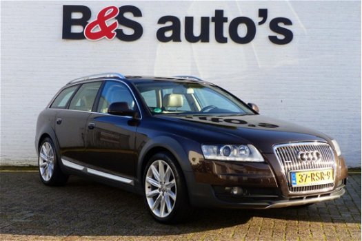 Audi A6 Allroad - 3.0 TFSI quattro LEDER AUTOMAAT SUNROOF CLIMA CRUISE NAVI STOELVERW PDC - 1