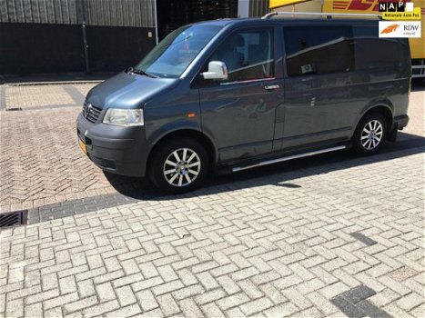 Volkswagen Transporter - 2.5 TDI 300 Trendline DC * Automaat * Airco * 96KW=131PK * APK 19-10-2020 - 1