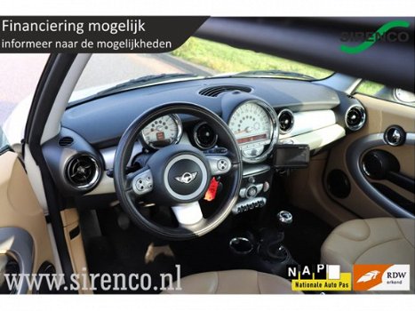 Mini Mini Cooper - 1.6 Chili navigatie airco lederen bekleding cruise control uitstraling - 1