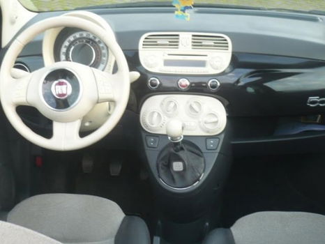 Fiat 500 - 1.4-16V Sport cabrio incl historie - 1