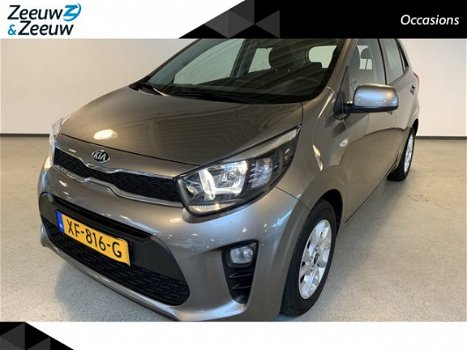 Kia Picanto - 1.0 CVVT ComfortPlusLine Navigator CAMERA AIRCO TEL USB LM VELGEN - 1