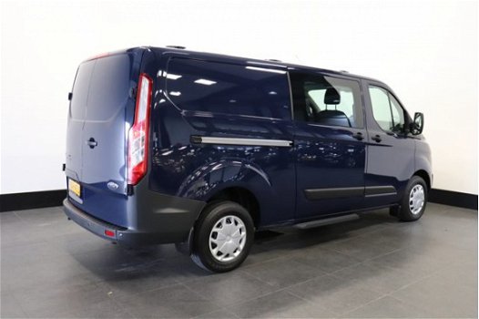 Ford Transit Custom - 290 2.0 TDCI 130PK Dubbele Cabine L2H1 - Airco - Cruise - PDC - € 16.950, - Ex - 1