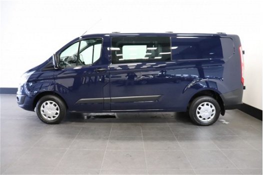 Ford Transit Custom - 290 2.0 TDCI 130PK Dubbele Cabine L2H1 - Airco - Cruise - PDC - € 16.950, - Ex - 1