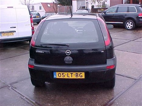 Opel Corsa - 1.2 16V Njoy 5DRS BJ2003 ZWART NAP - 1