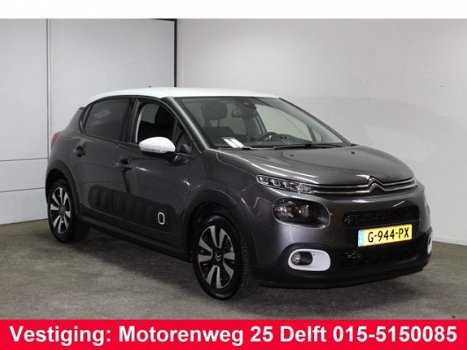 Citroën C3 - 1.2 Shine Navi.Privacy.Cruise.Veiligheids-pakket - 1