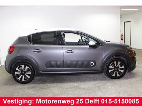 Citroën C3 - 1.2 Shine Navi.Privacy.Cruise.Veiligheids-pakket - 1