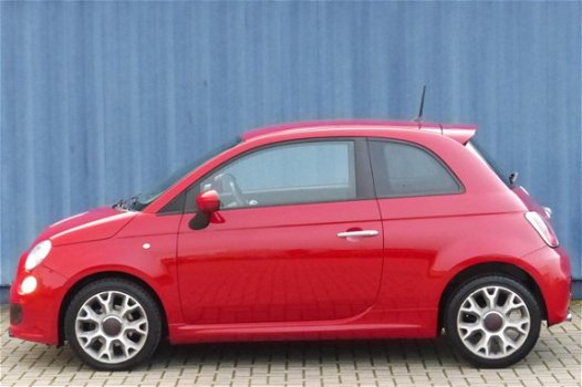 Fiat 500 - 0.9 85pk Twinair Turbo 500S |Airco|Navigatie voorbereiding|Centrale Vergr|Sport pakket| - 1