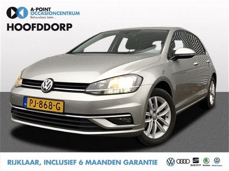Volkswagen Golf - 1.0 TSI 110PK Comfortline Parkeerhulp navigatie Apple-carplay alarm - 1