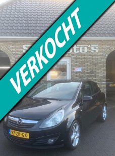 Opel Corsa - 1.4-16V Sport Bj 2008 Zwart