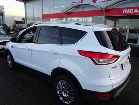 Ford Kuga - 1.6 ECOBOOST 150PK TITANIUM HALF-LEER AIRCO LMV PDC ESP - 1