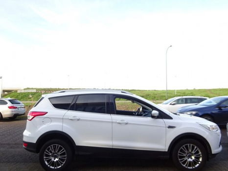 Ford Kuga - 1.6 ECOBOOST 150PK TITANIUM HALF-LEER AIRCO LMV PDC ESP - 1