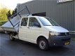 Volkswagen Transporter - 2.0 TDI L2H1 DC 3 zijdige Kipper Kieper Airco Trekhaak 2200 kg Doka Pritsch - 1 - Thumbnail