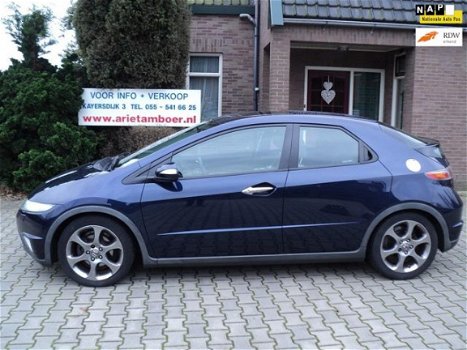 Honda Civic - 1.8 Sport automaat, airco, cruise control, elek. zonnedak - 1