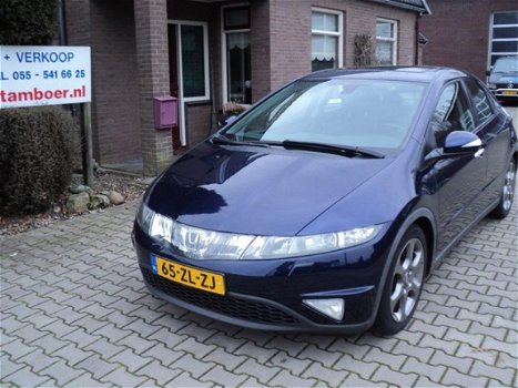 Honda Civic - 1.8 Sport automaat, airco, cruise control, elek. zonnedak - 1