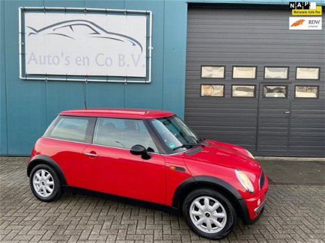 Mini Mini One - 1.6 Salt Airco Stuurbekr Lm velgen Zeer nette staat - 1