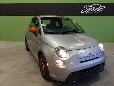 Fiat 500 - 500E Sport Leer - laat 2016-4%bijtelling-3mnd garantie - 1