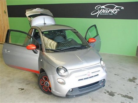 Fiat 500 - 500E Sport Leer - laat 2016-4%bijtelling-3mnd garantie - 1