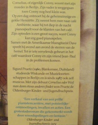 Sigurd Pruetz - Het lied van Cornelius - gebonden 1e druk - Afbeelding 2