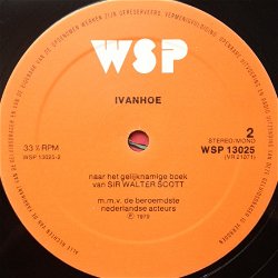 Ivanhoe - Beroemde boeken op de plaat deel 7 - KinderLP - 1979