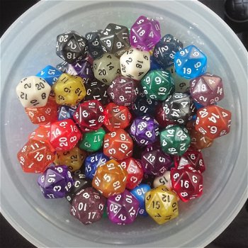 D20 sleutelhangers - 4