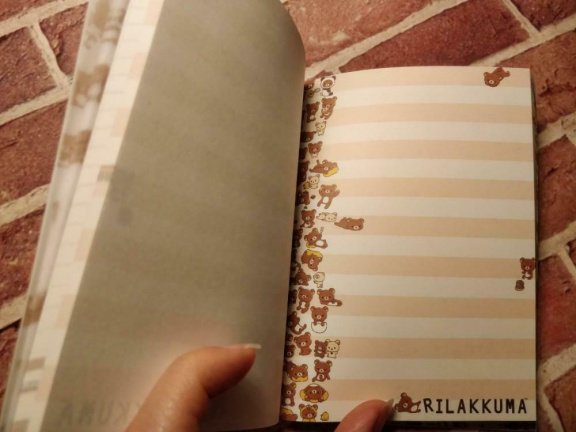 Rilakkuma boek en pen kado set uit Japan - nieuw - Afbeelding 7
