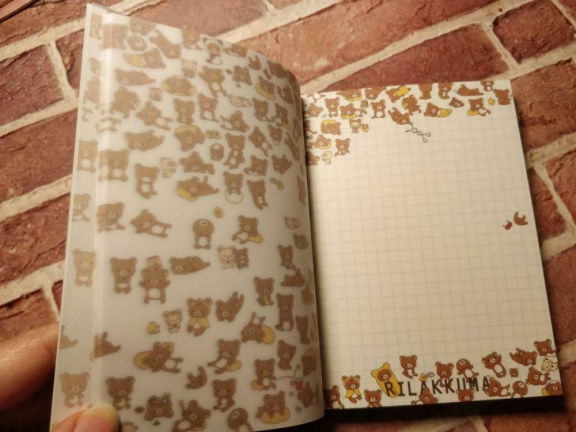 Rilakkuma boek en pen kado set uit Japan - nieuw - Afbeelding 8