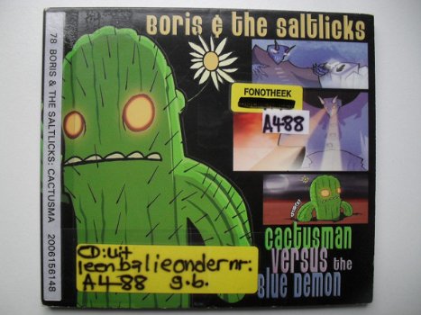 Boris and the Saltlicks - Cactusman versus the Blue Demon - 1