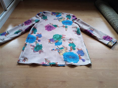 Dames jasje met bloemenprint - 3