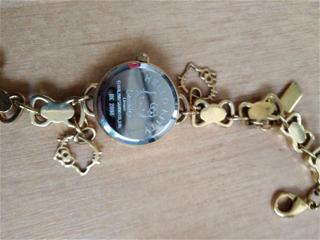 Hello Kitty horloge met steentjes - 5
