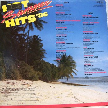 LP Hot Summer Hits 1986 - 2
