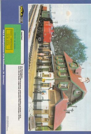 Cataloog Pola 83 - LGB – HO – N Stations en andere gebouwen - Afbeelding 2