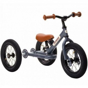 NOSTALGISCHE TRYBIKE Driewieler - Tweewieler VINTAGE GRIJS - 1