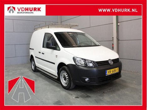 Volkswagen Caddy - 1.6 TDI Imperiaal/Navi/Airco/Trekhaak/Sidebars - 1