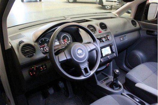 Volkswagen Caddy - 1.6 TDI Imperiaal/Navi/Airco/Trekhaak/Sidebars - 1