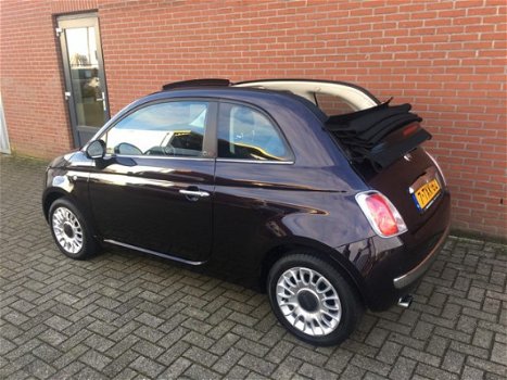 Fiat 500 C - TwinAir Turbo 80pk Cabrio Easy Airco, Parkeersens., LM-velgen, 3 - 1